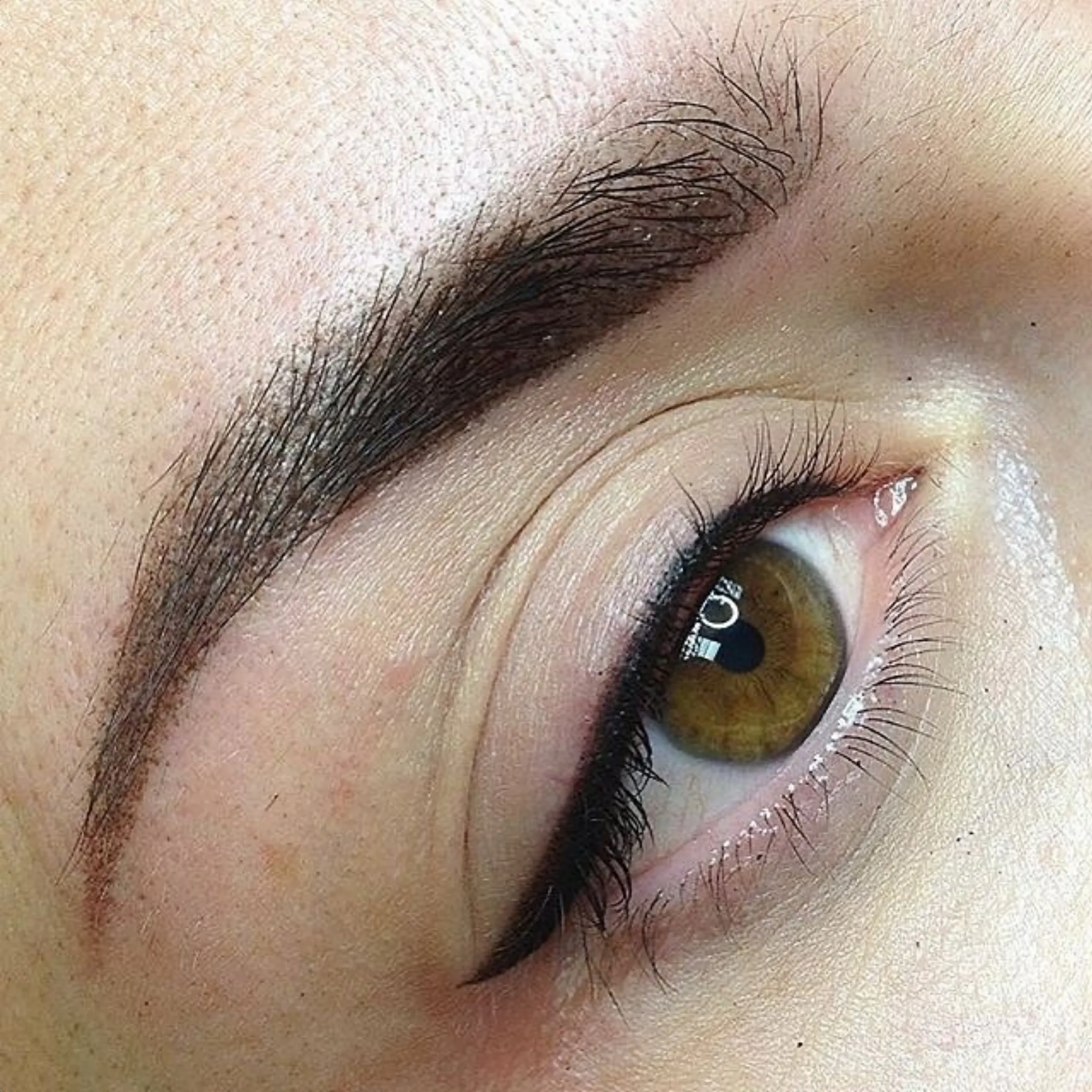 eye liner tattoo