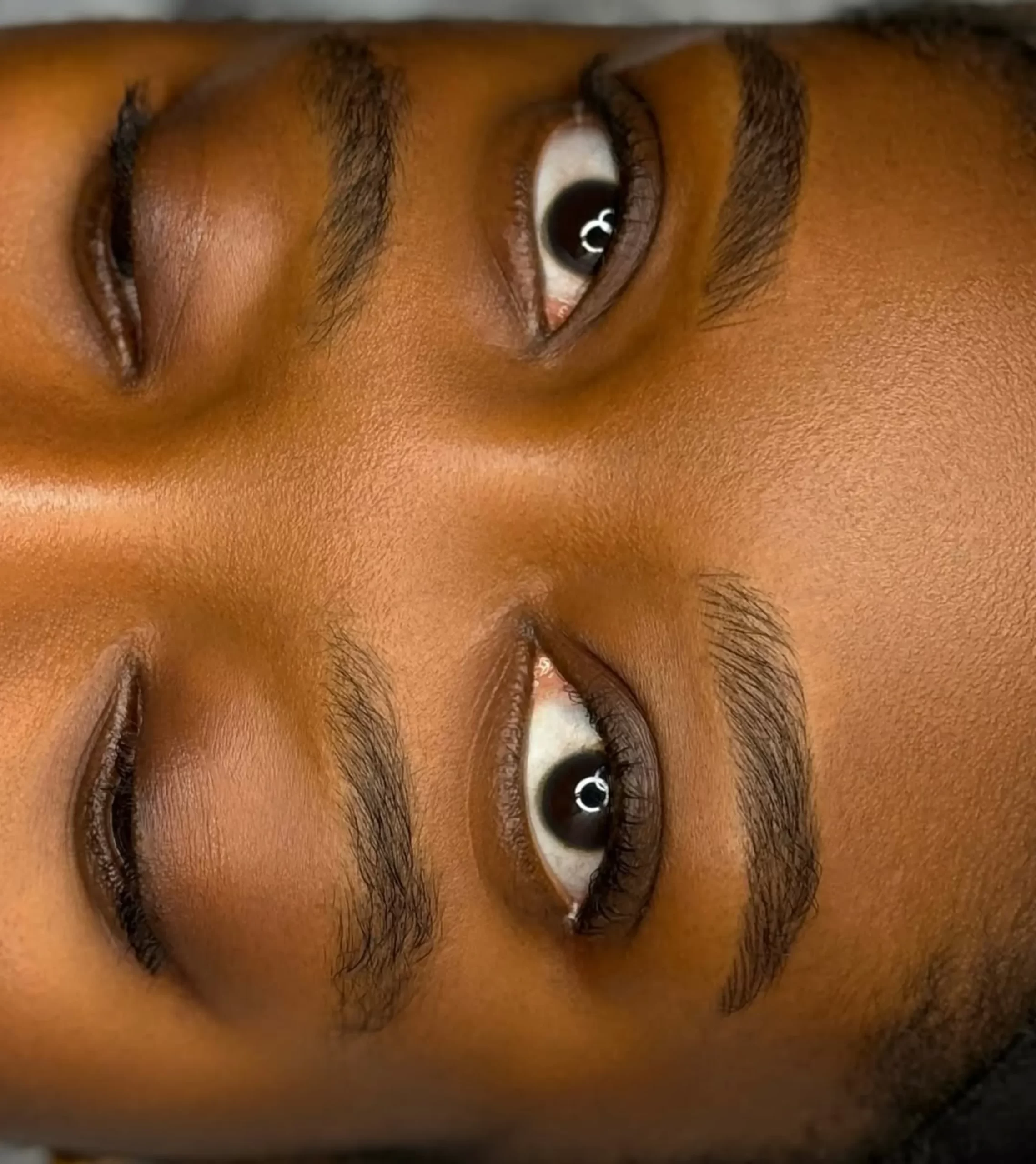 microblading with natural brows