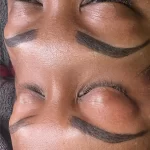 Supervised brow tattoo training