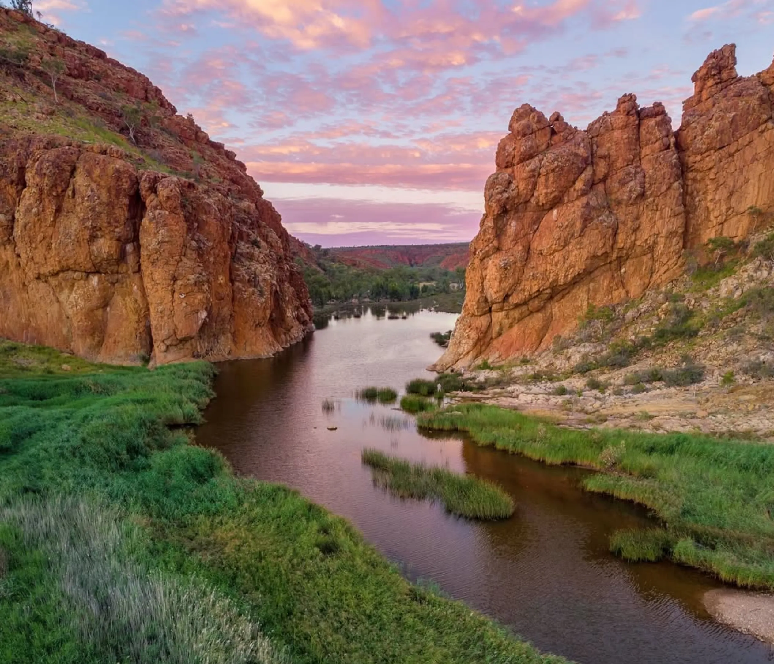 Alice Springs self guided waterholes
